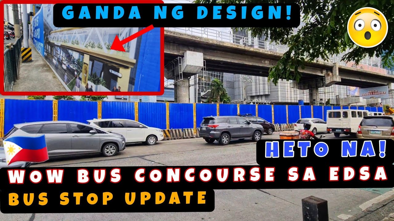 This is it! Construction ng Ikalawang Bus Concourse sa EDSA Umarangkada na sa SM Megamall! 🇵🇭