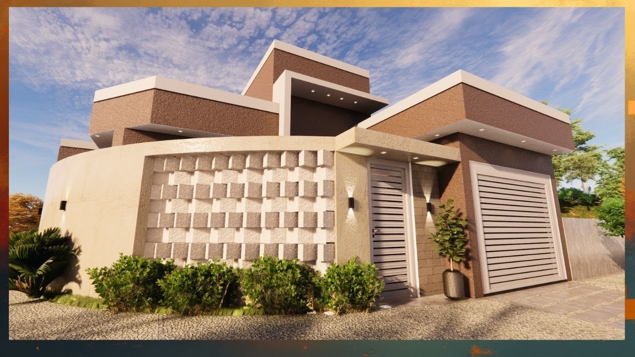 2 Designs | Projeto FUNCIONAL e ACONCHEGANTE | Inspira&ccedil;&atilde;o - Casa Pequena E moderna !!