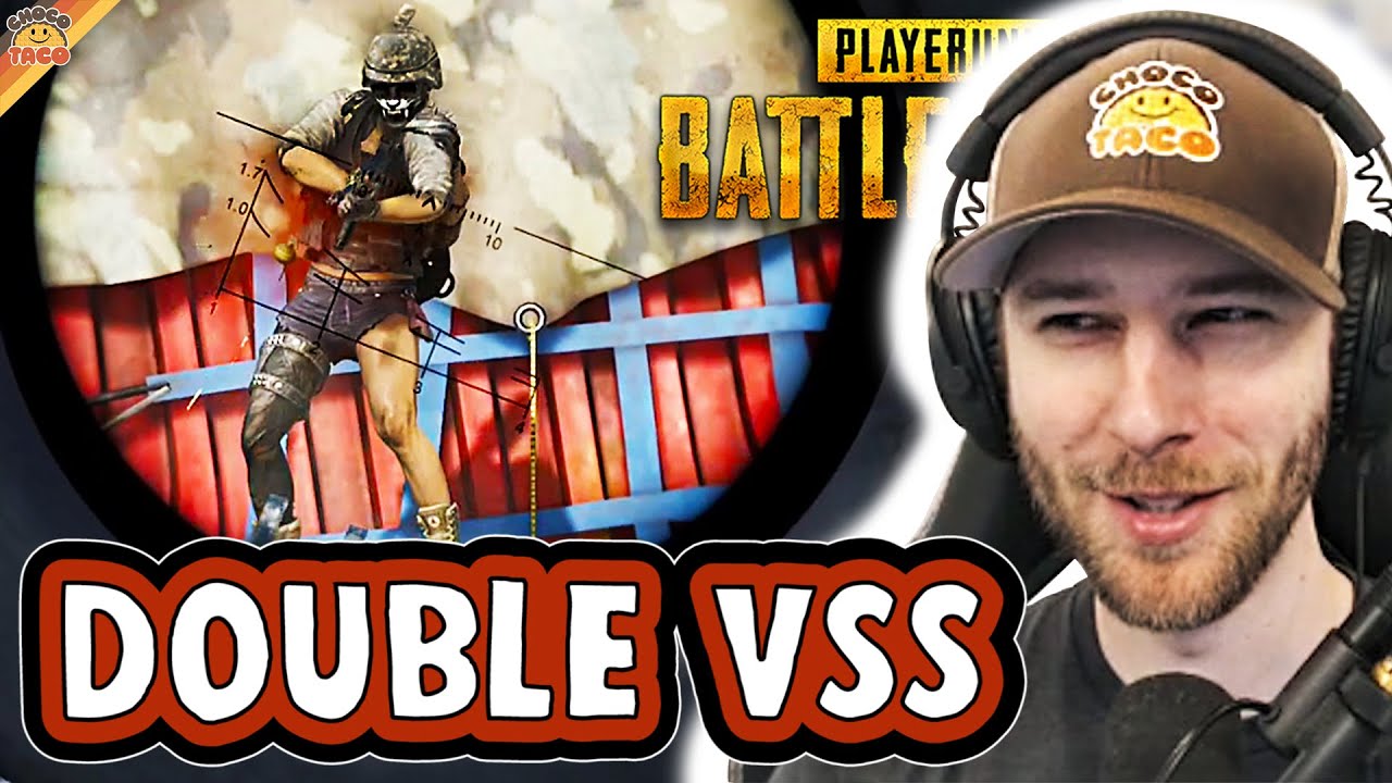 Игра Critical 9mm Double VSS с HollywoodBob — chocoTaco PUBG Duos Gameplay