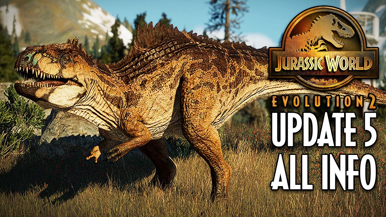EVERYTHING IN FREE UPDATE 5 | Jurassic World Evolution 2 News Free Update