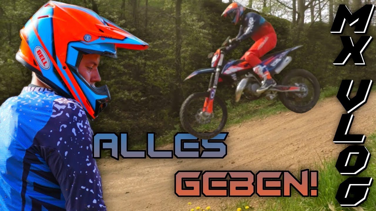 2Takt KTM ohne Öl fahren? | MX Tettau | MXVlog | Riderzchaos