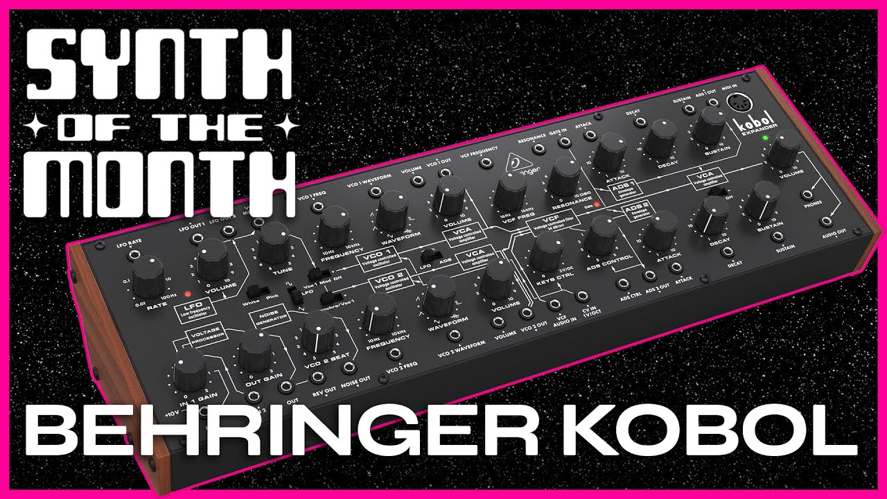 BOOcast - Synth of The Month: Behringer Kobol Expander