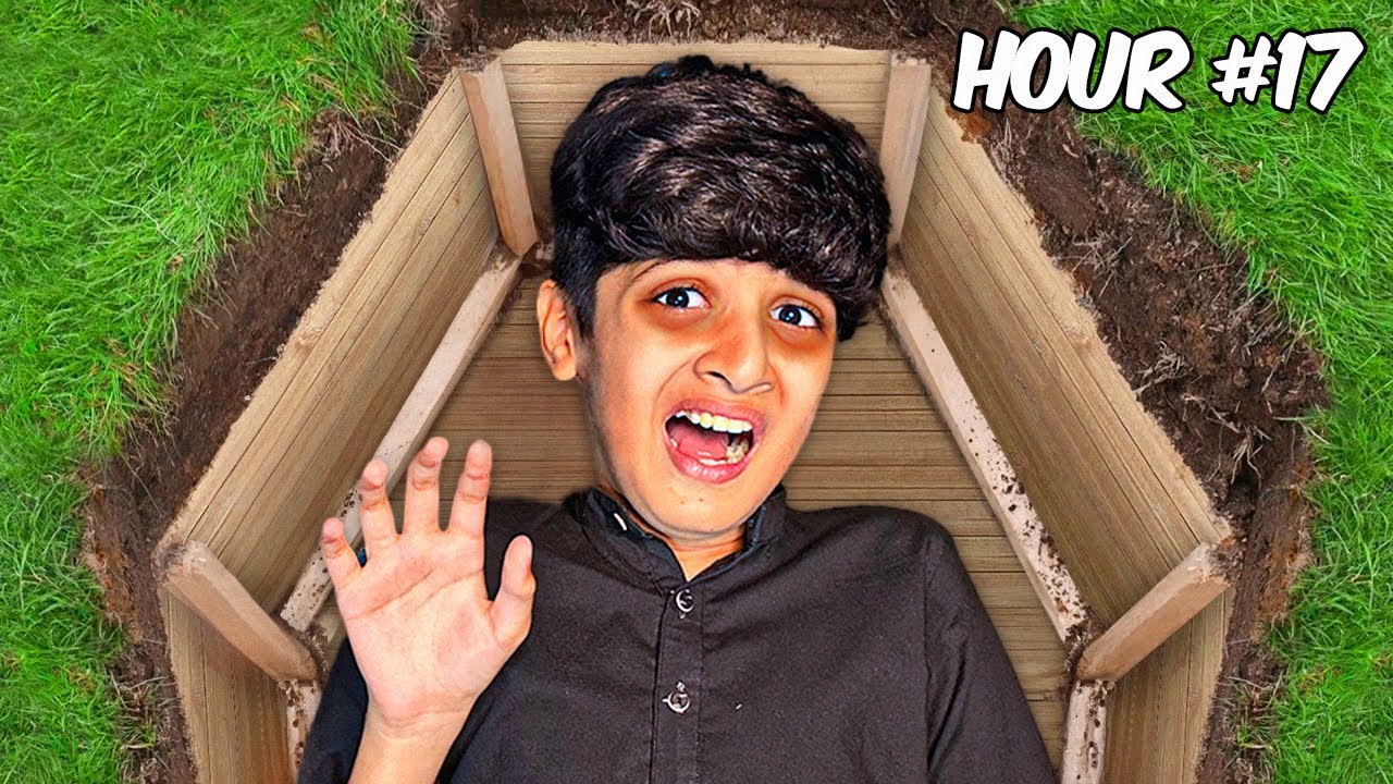 I Spent 24 Hours in a secret bunker!