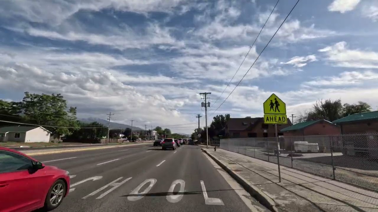 Drive: Downtown Salt Lake City to Sandy at Rush Hour [4K] | Utah