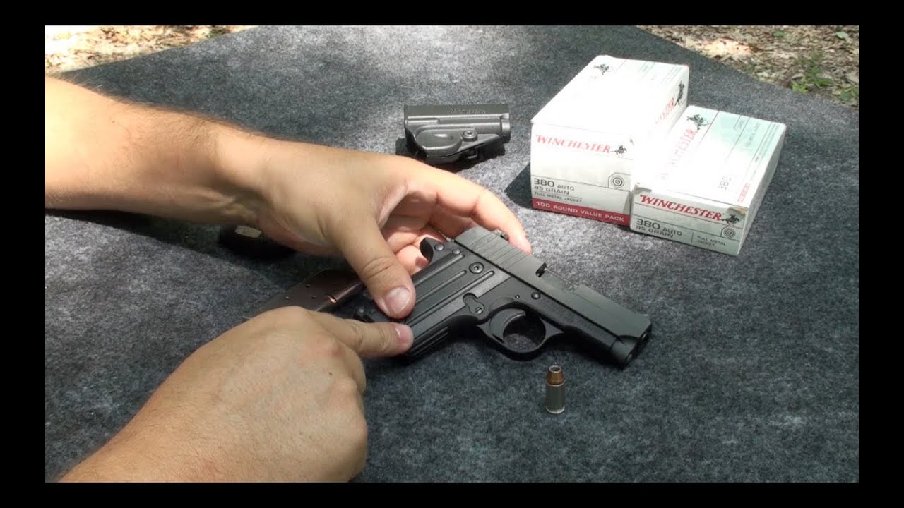 Pistola Sig Sauer P238 Nitron, Vista de Cerca, en Español