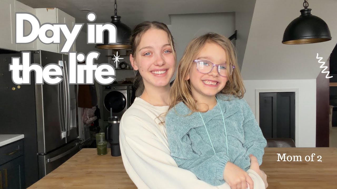 Realistic Day in My Life as a Christian Mom of two 