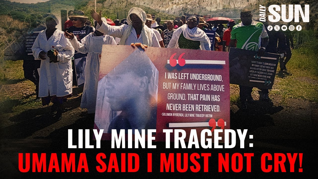 Lily Mine tragedy: 'uMama said I must not cry'