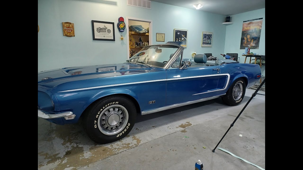 68 Mustang Restoration Walkaround