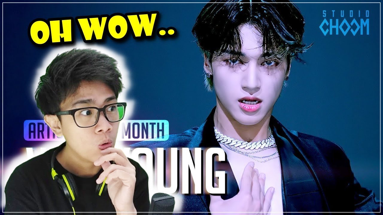 [Artist Of The Month] 'Bad' covered by ATEEZ WOOYOUNG(우영) REACTION