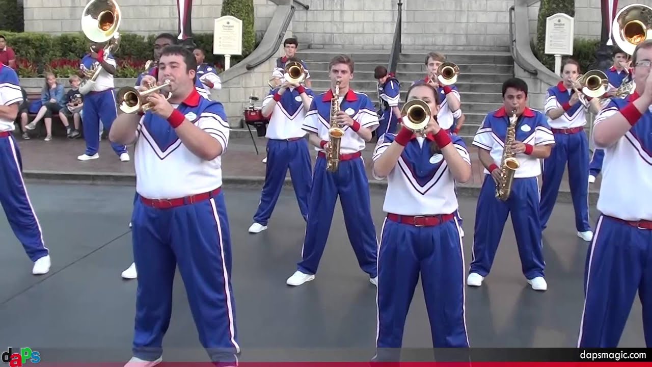 Michael Jackson Tribute - 2014 Disneyland All-American College Band - First Day