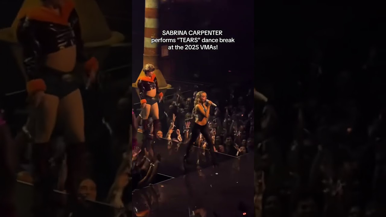 sabrina carpenter tears song 🎶 VMAs live 