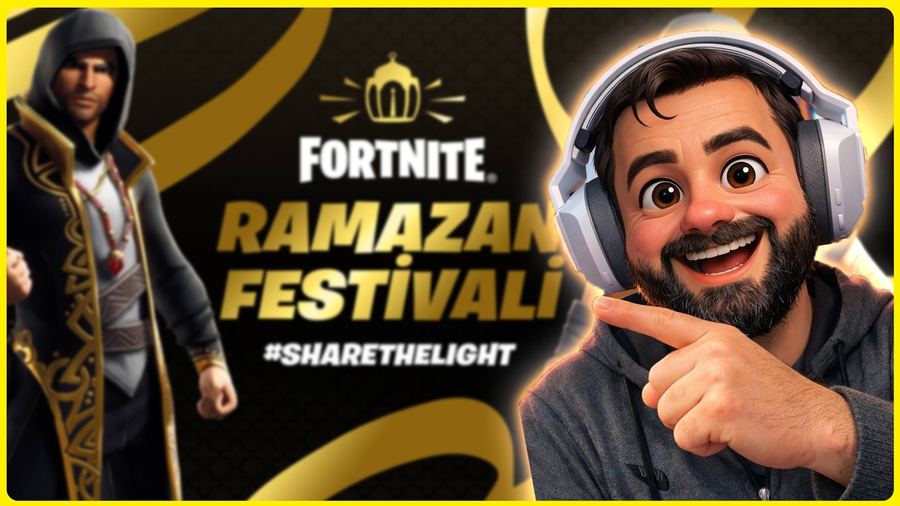 Fortnite Ramazan Festivali | Takipçilerle Oyun + Özel Etkinlikler | Canlı