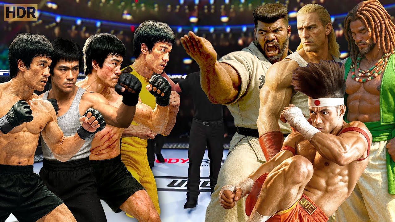 🎄SPECIAL🎄 | TRUE Bruce Lee vs. Fatal Fury | EA Sports UFC 5