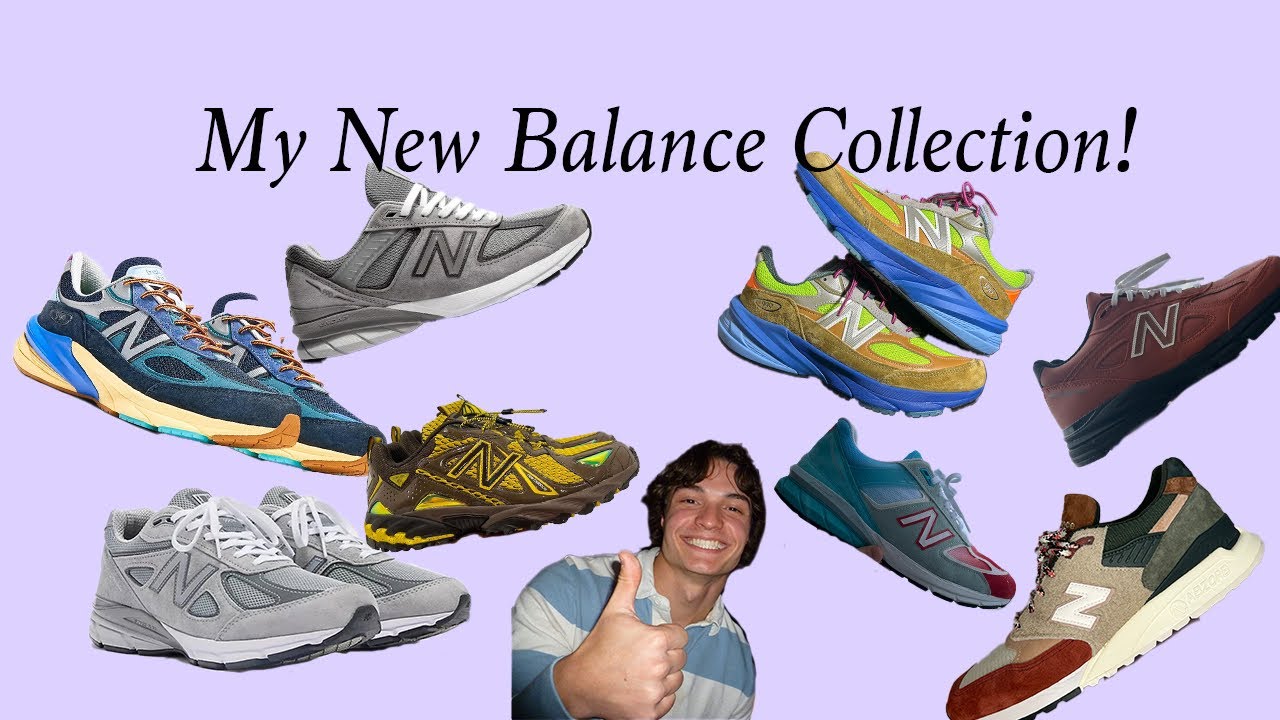 My Entire New Balance sneaker collection!