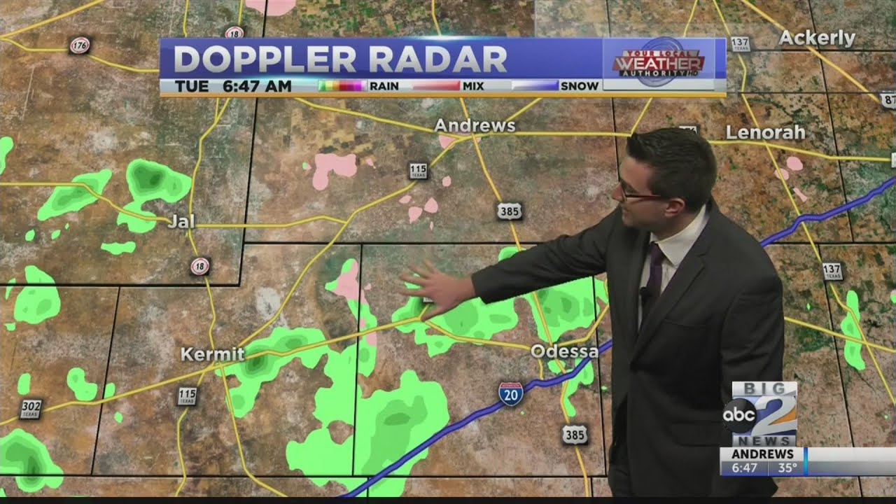 Rain and Mix Clearing Today - 12/10/19