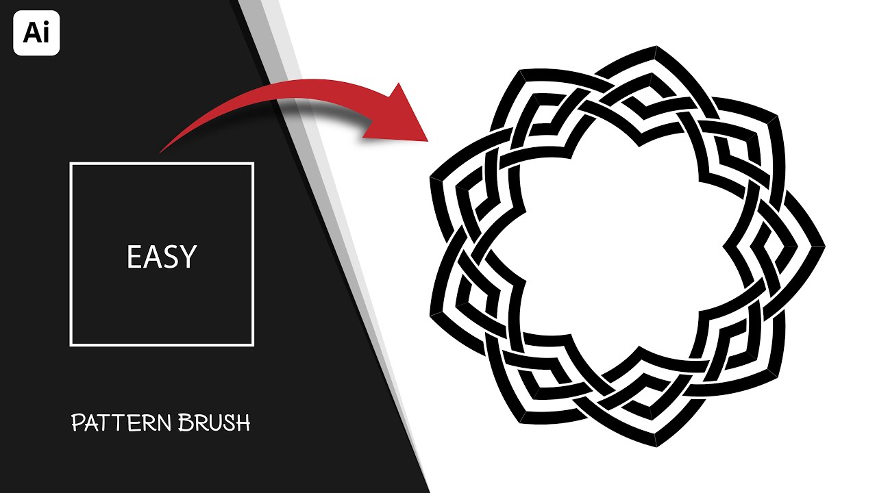 How To Create a Seamless Pattern Brush in Adobe Illustrator Tutorial - Step By Step (Easy Tutorial)