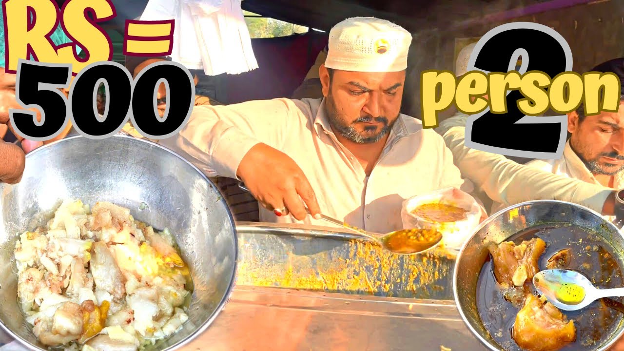 Baba Ekraam Nashta Point Gujranwala | Ekraam Paye Chane | waqas_Ansari3.0