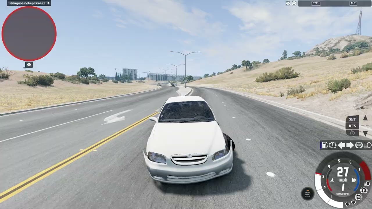 играю в BeamNG drive 3 часть