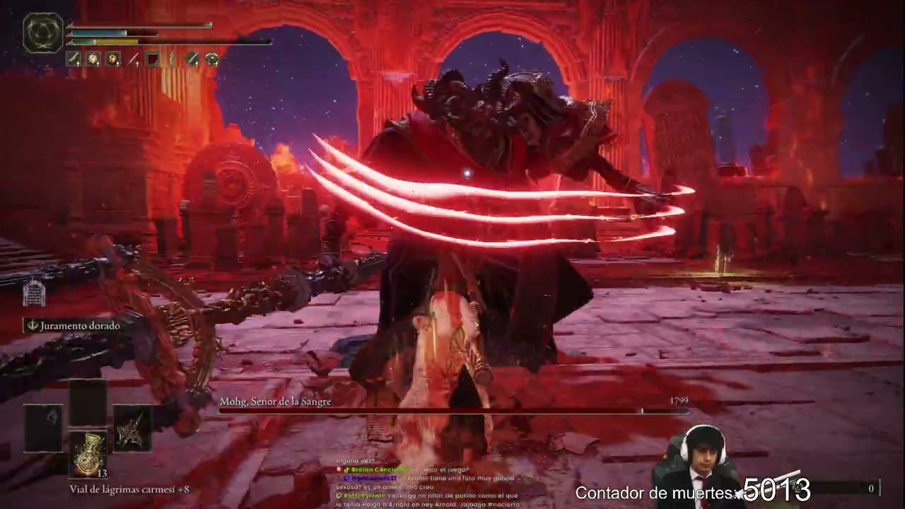 +5000 muertes PRIMERA RUN ELDEN | Mogh y quest de Fia