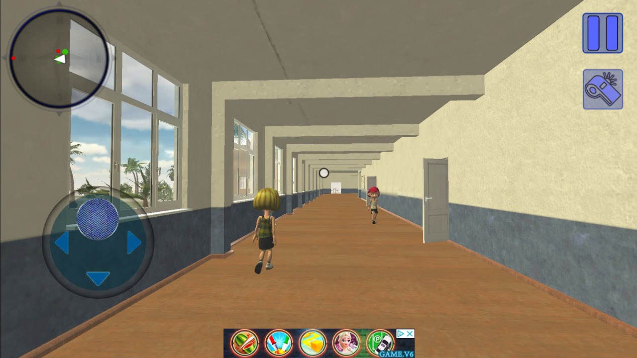 Hello Crazy Scary School Teacher 3D Level 10