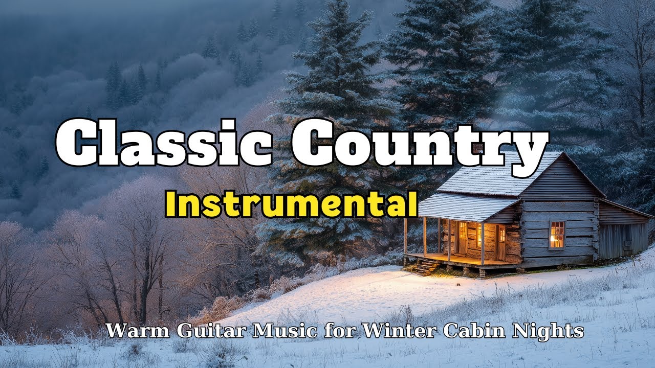 Classic Country Instrumental – Warm Guitar Music for Winter Cabin Nights | Ep.118