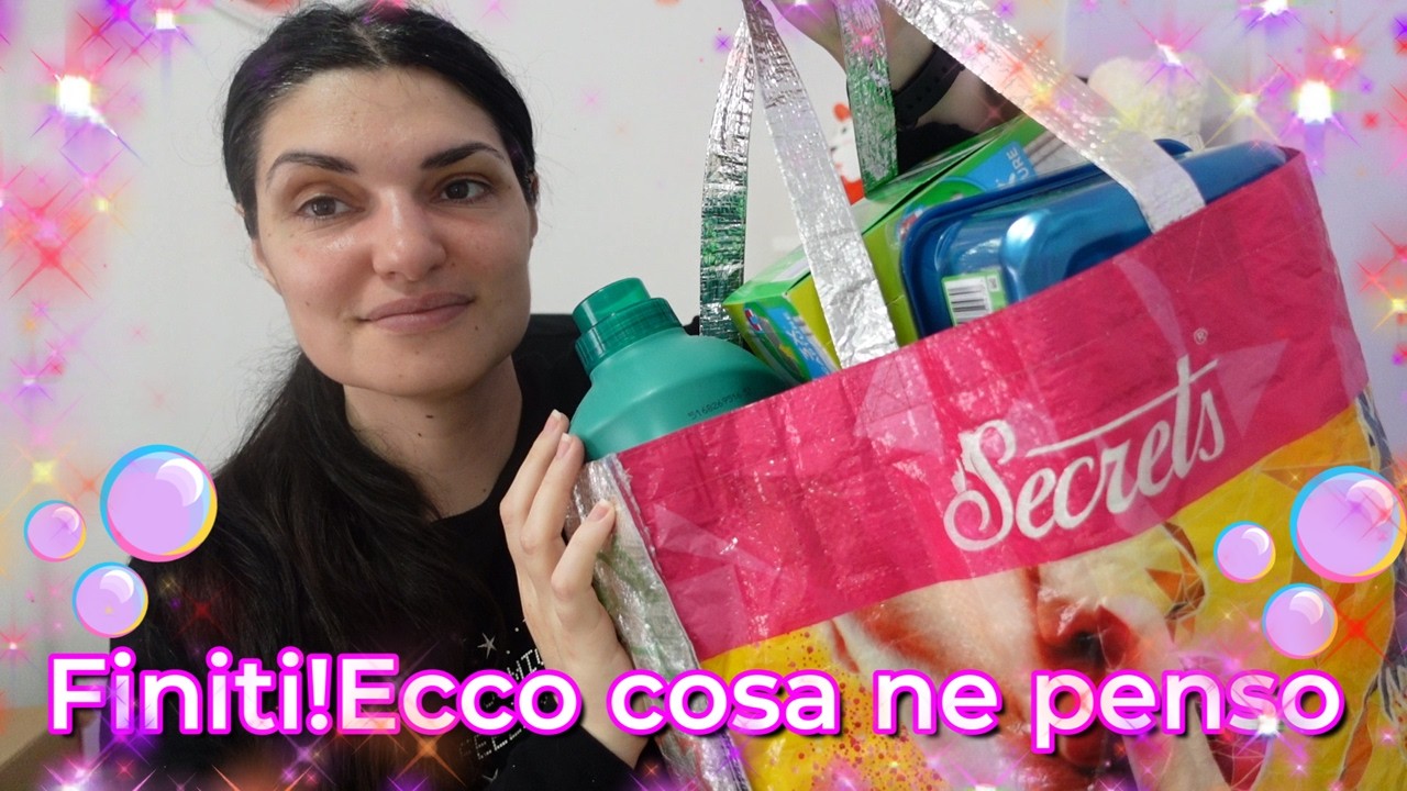 Finiti e Recensiti 🫧 | I Detersivi che Ho Usato e Cosa Ne Penso!