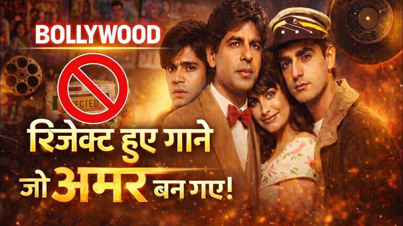BOLLYWOOD के वो गाने जो रिजेक्ट हो गए थे, लेकिन बाद में अमर इतिहास बन गए 😱 | Untold Music Stories