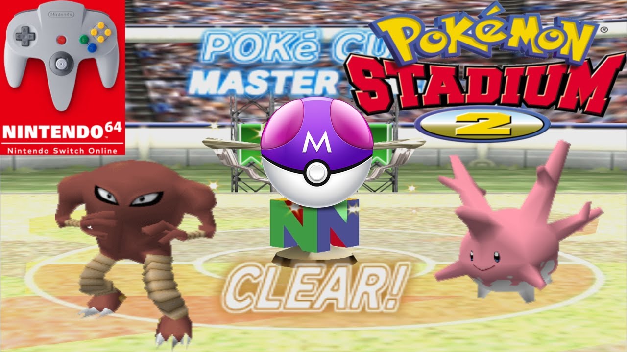 Pokemon Stadium 2 (Switch) - Poké Cup Gameplay (Master Ball)