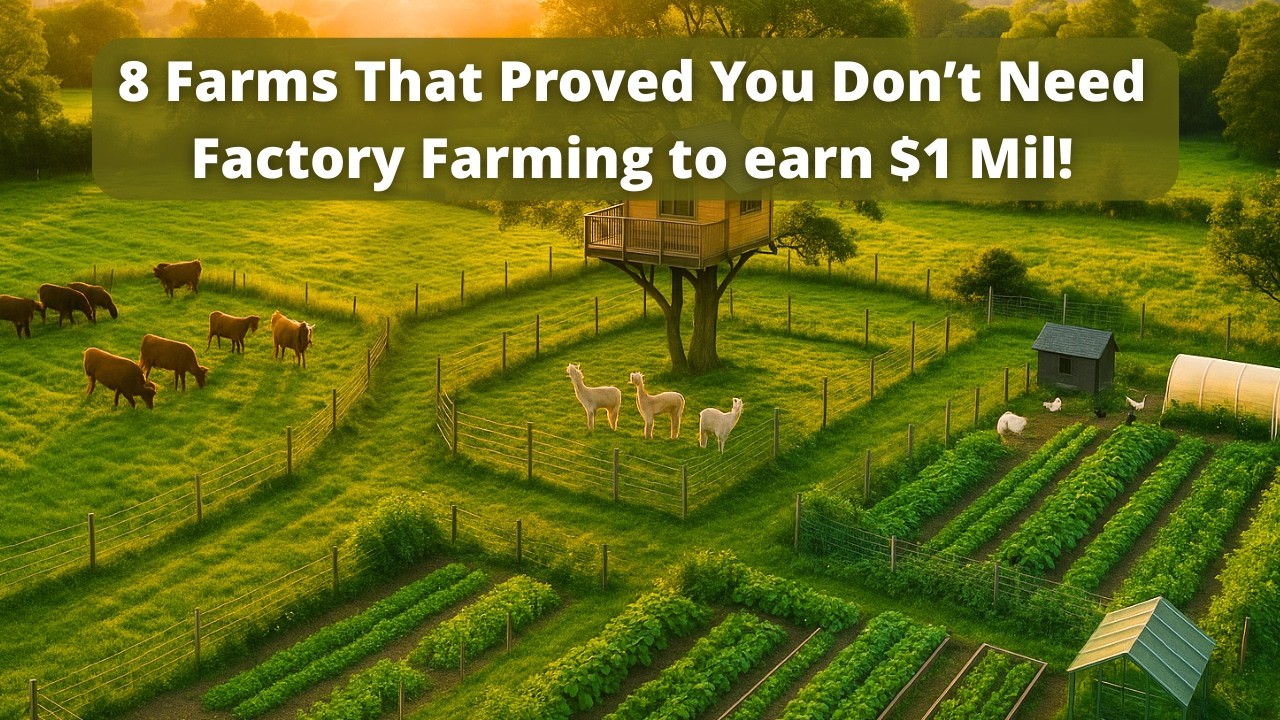8 Farms That Proved You Don’t Need Factory Farming to Make 1 Million Dollars