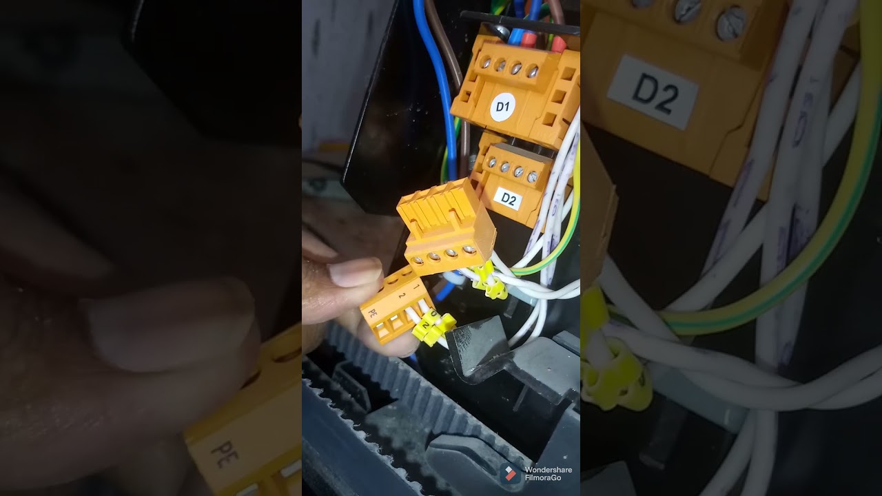 WITTUR DOOR DRIVE TUNNING AND CONNECTION & DOOR SENSOR UNIT CONNECTION FULL EXPLAIN IN HINDI