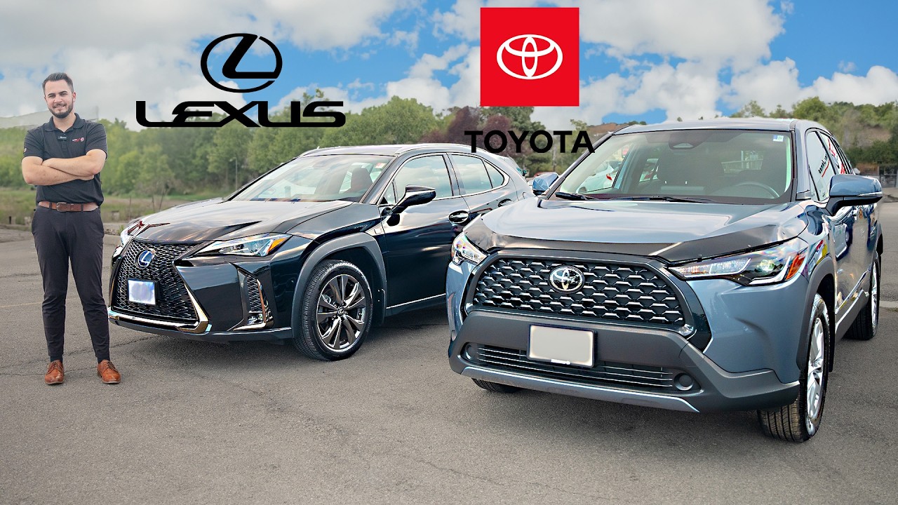 Toyota Corolla Cross LE против Lexus UX 250H // Практичность важнее роскоши?