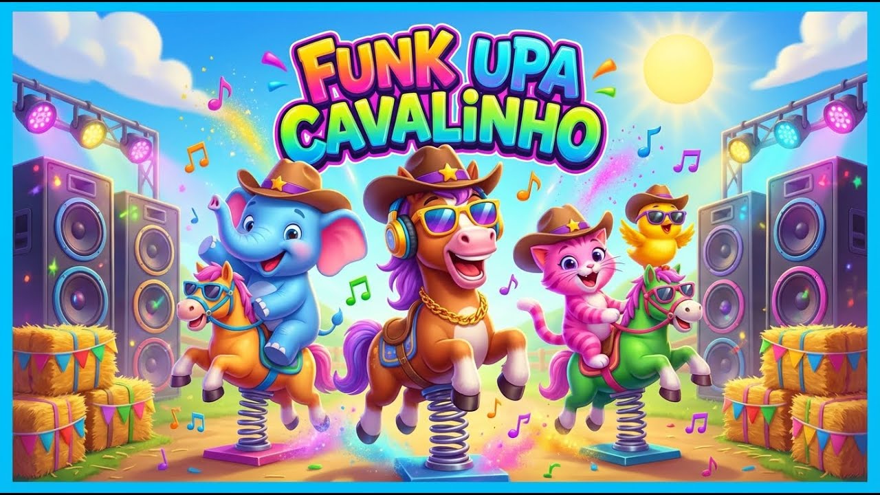 FUNK UPA CAVALINHO - Música Infantil - OFICIAL - OS FOFOS