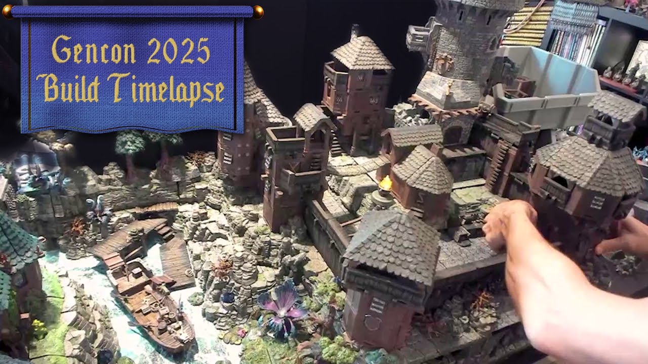 Construction Process Time-Lapse: Gen Con 2025 Build