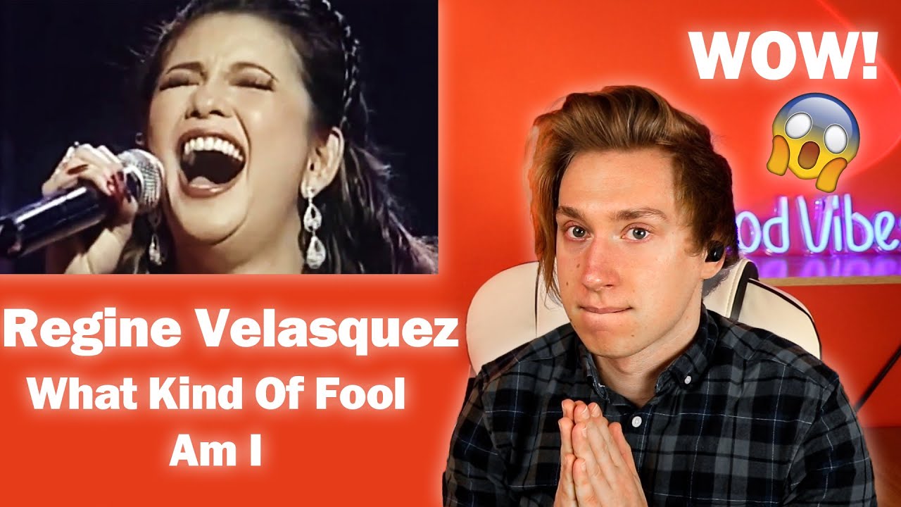 Regine Velasquez - What Kind of Fool Am I | Singer Reaction!