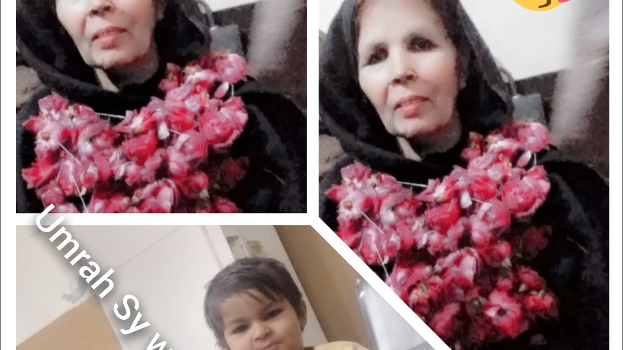 mama ki Umrah sy wapsi 😍😍 welcome 🎊🎊