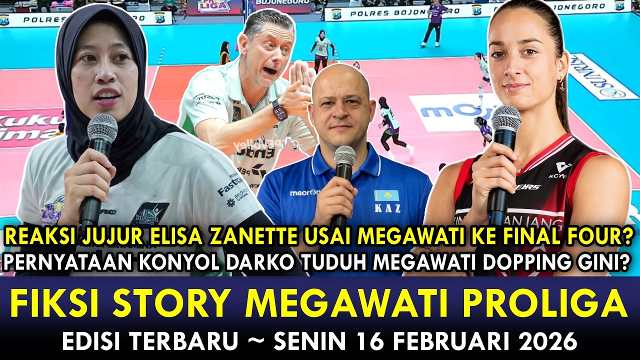 AUTO HEBOHKAN VOLI KOREA 🔵 Reaksi Jujur Zanette ke Mega~Tuduhan Keras Darko Biki JPE Marah, Really❓