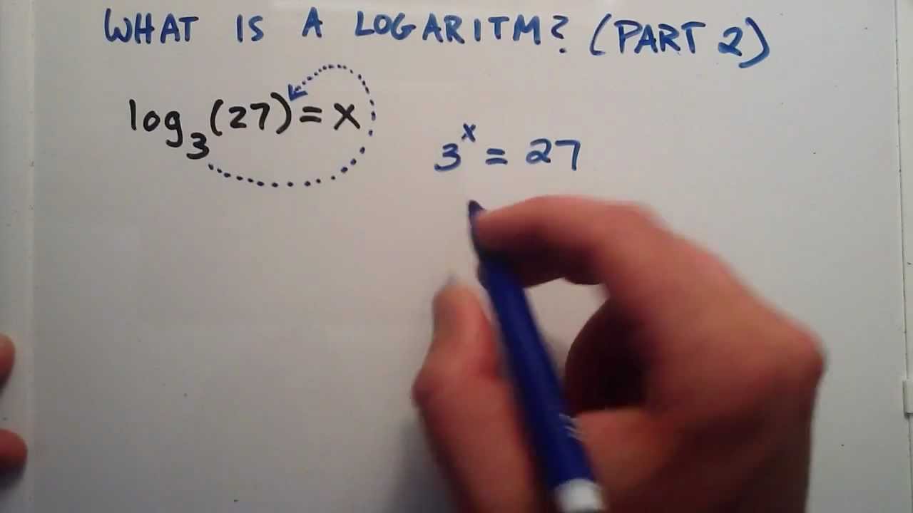 What is a Logarithm ( Part 2 with More Examples ) : Logarithms, Lesson 2