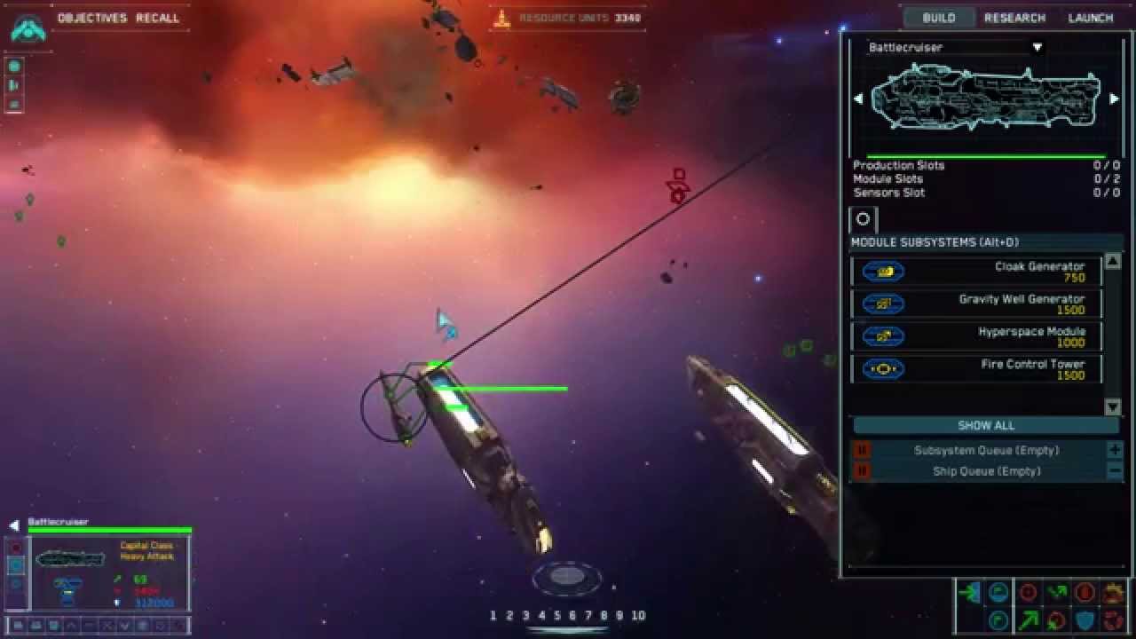 Homeworld Remastered Skirmish 03 - Vaygr vs. Taiidan Hard (No Commentary)