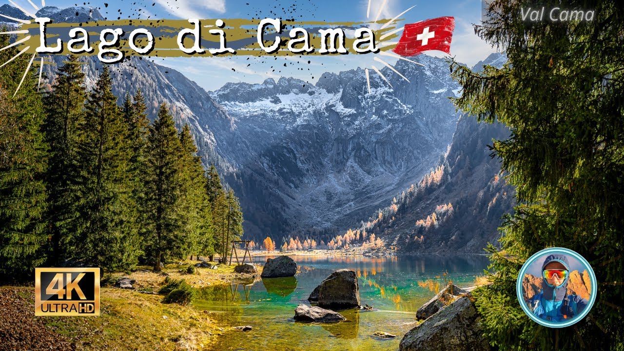 🍁🍂Lago di Cama⛰️🤩 - Ticino  - Svizzera 🇨🇭