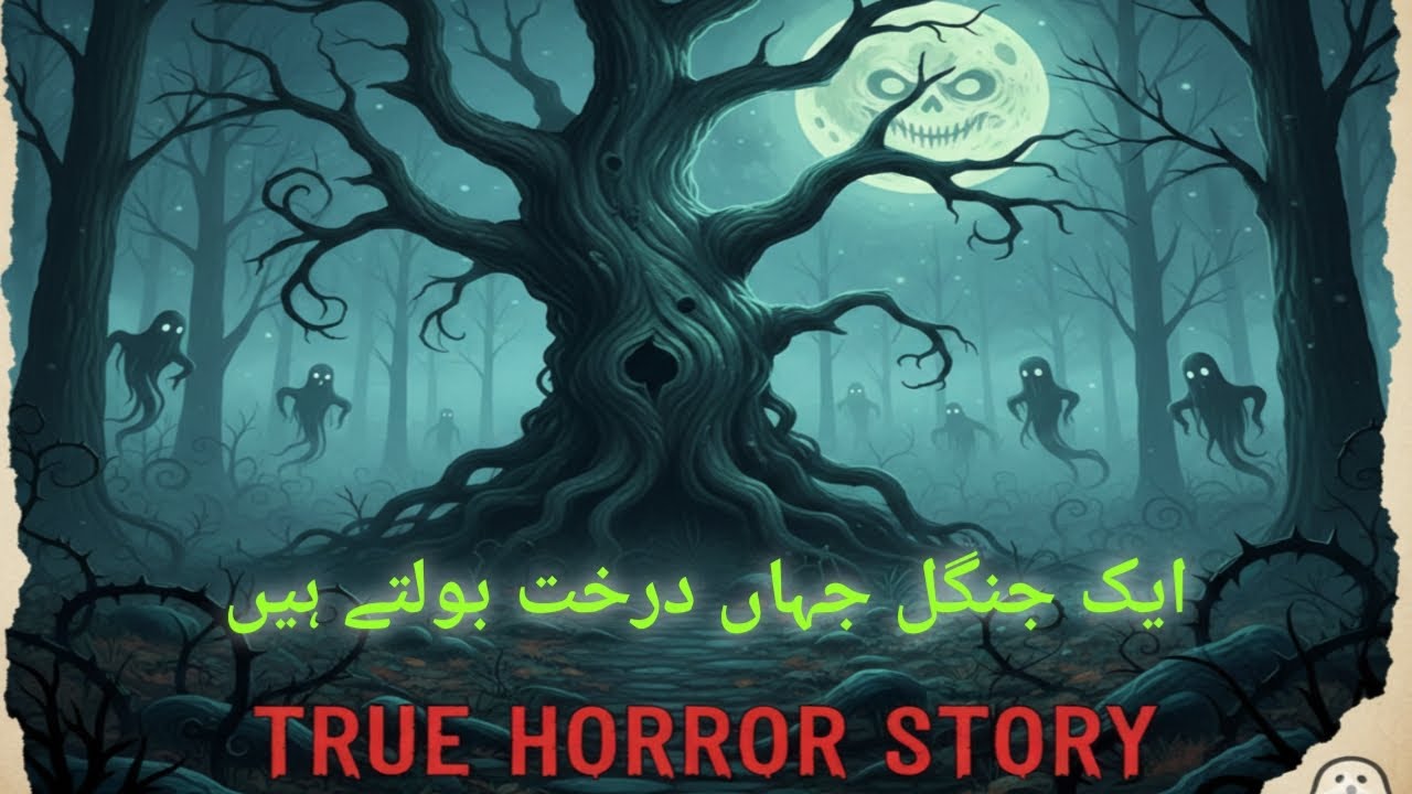 جنگل جہاں درخت بولتے ہیں 😱 | Realistic Urdu Horror Story|Most Haunted