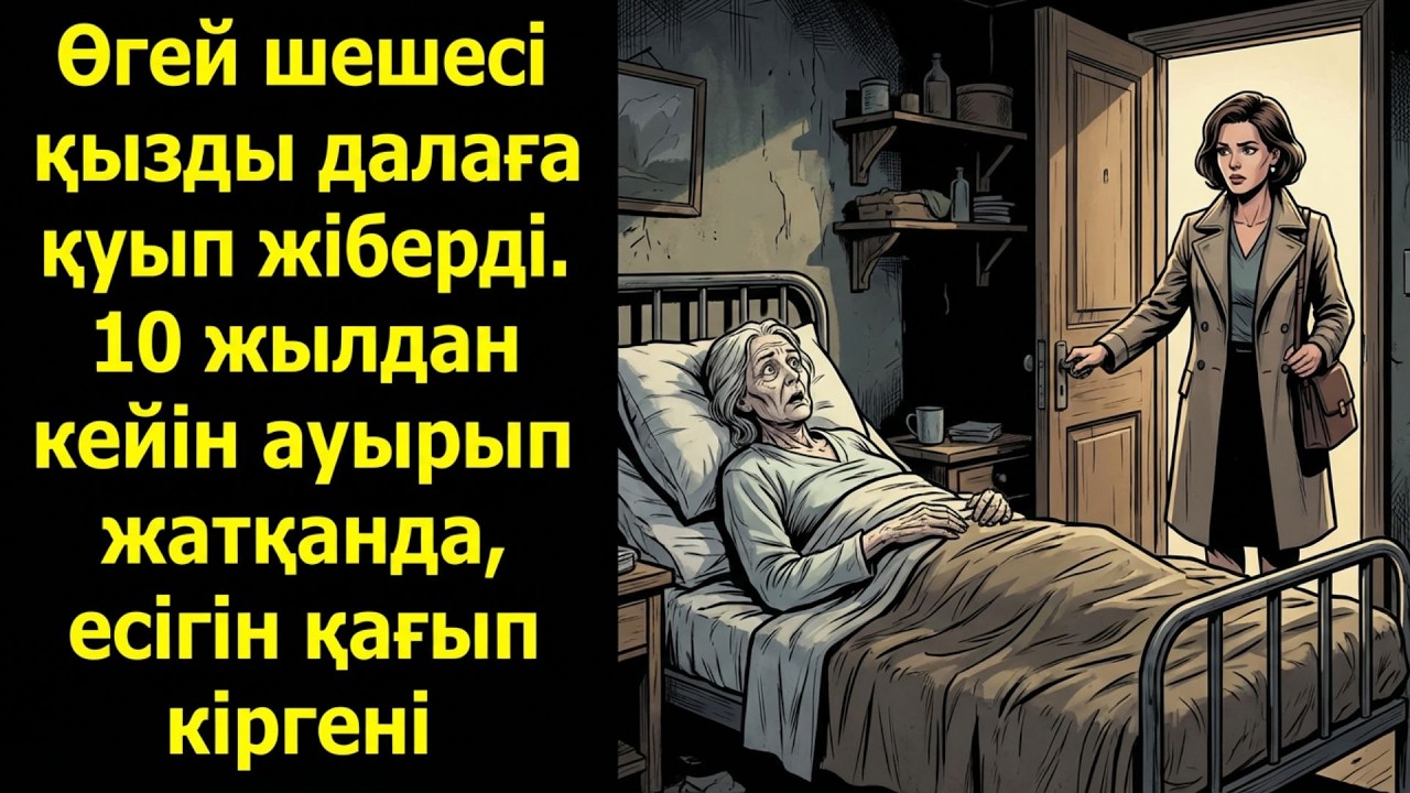 Өгей шешесі қызды далаға қуып жіберді. 10 жылдан кейін ауырып жатқанда, есігін қағып кіргені