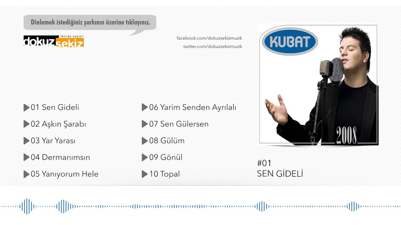 Kubat - Sen Gideli (Official Audio)