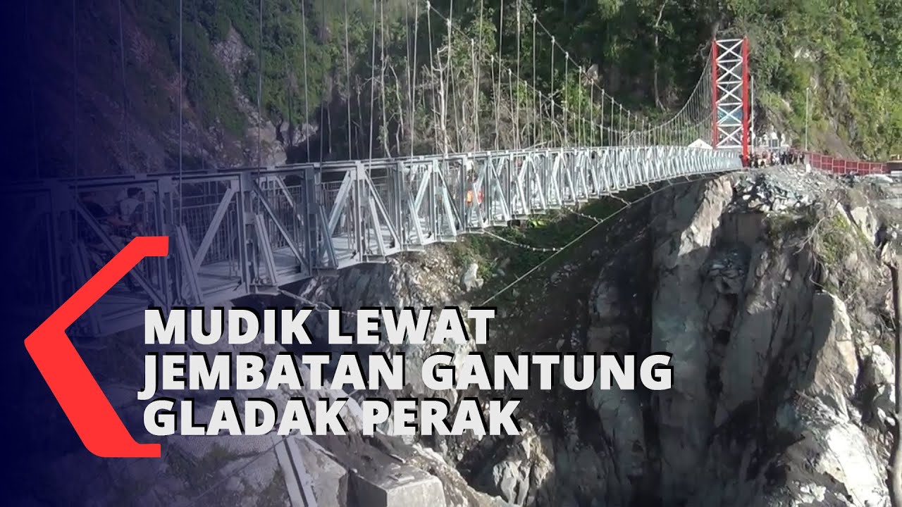 Mudik ke Malang - Lumajang Bisa Lewat Jembatan Gantung Gladak Perak