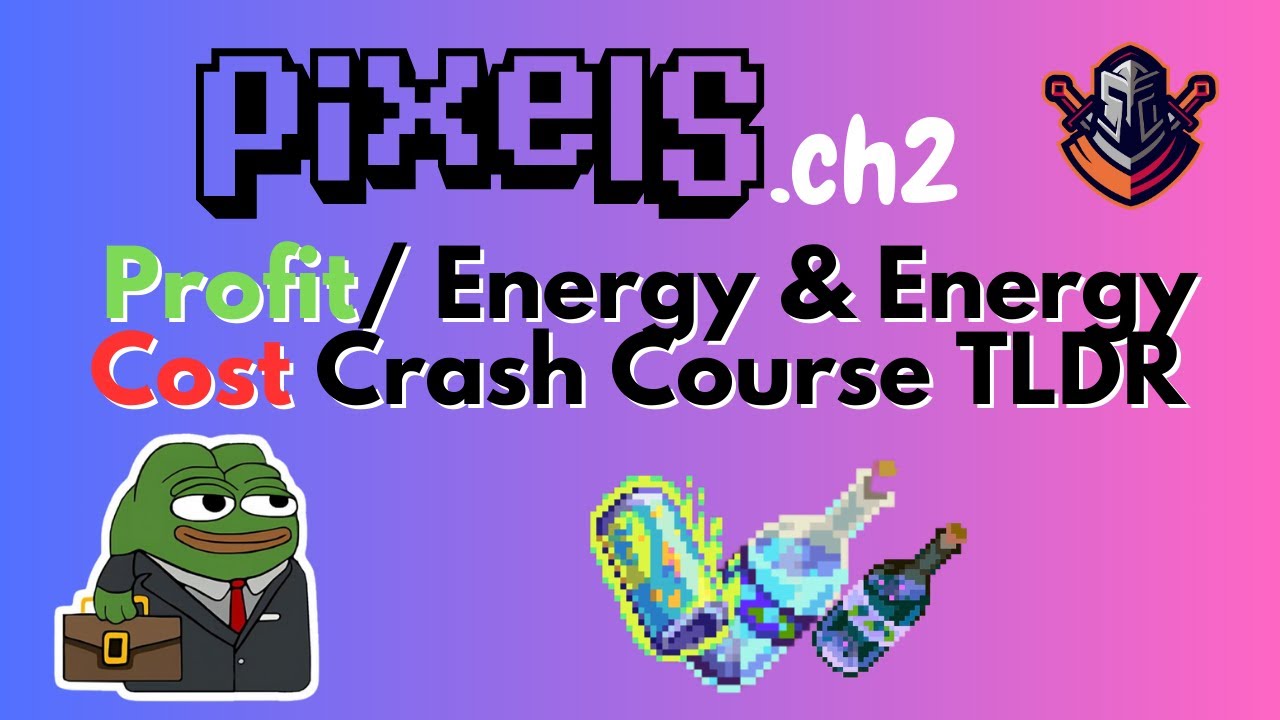 What is Profit/ Energy?? Find Profitable Items in Pixels Online!!
