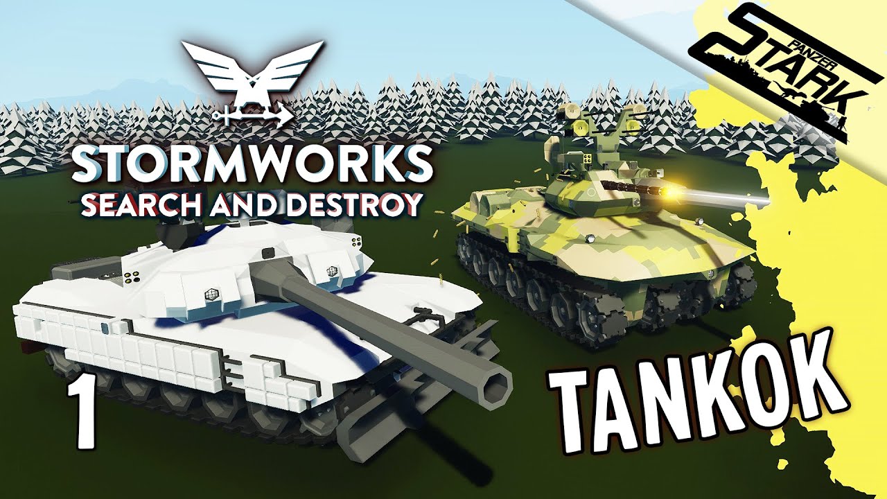 Stormworks S&D - 1.Rész (Saját Tankkal Győzhetünk az AI ellen?💥) - Stark