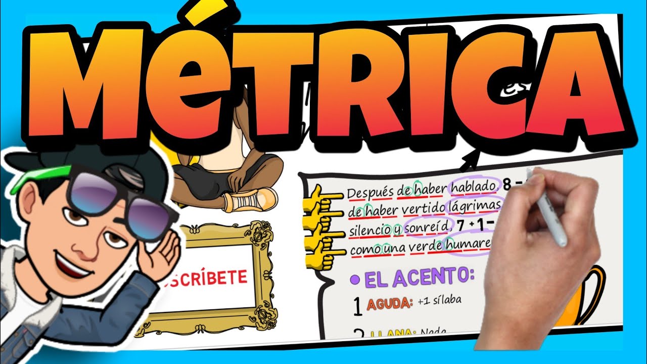📜 M&Eacute;TRICA de un POEMA 📜► para NI&Ntilde;OS