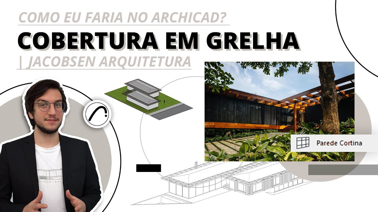 Como fazer Cobertura em Grelha no Archicad | Hub Prática Criativa