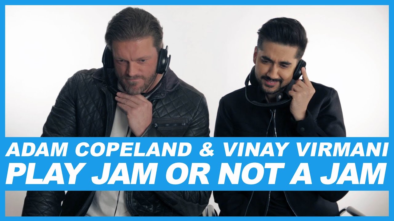 WWE Wrestler Edge aka Adam Copeland & Comedian Vinay Virmani play Jam Or Not A Jam