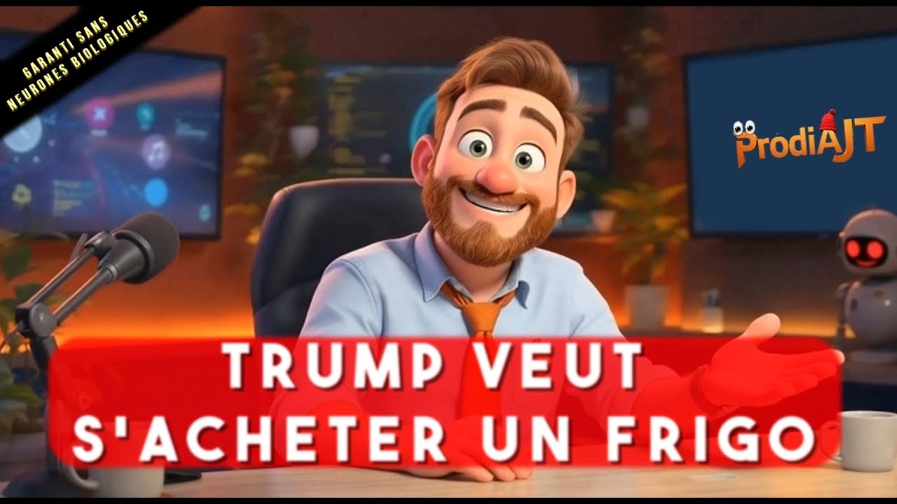 Au menu : Trump achète un frigo et la France fond devant 5 centimètres de neige !