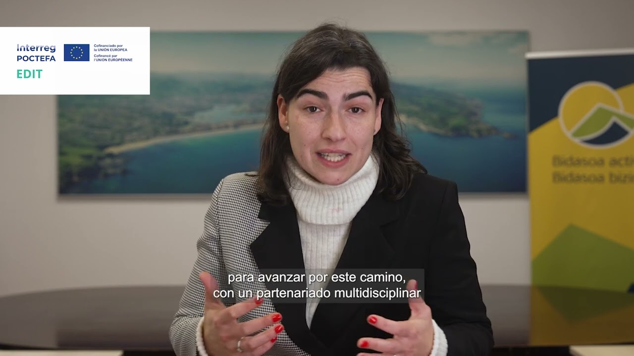 EDIT Interreg POCTEFA - Nuria Alzaga Martinez - Presidenta - Bidasoa activa